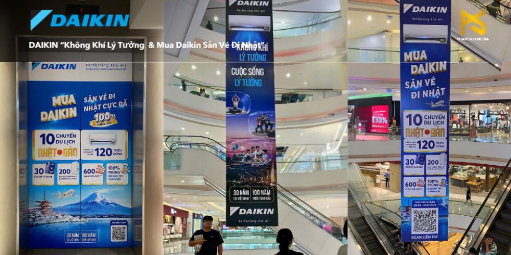 DAIKIN “Không Khí Lý Tưởng  & Mua Daikin Săn Vé Đi Nhật”