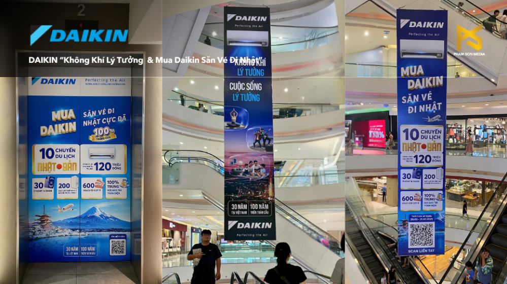 DAIKIN “Không Khí Lý Tưởng  & Mua Daikin Săn Vé Đi Nhật”