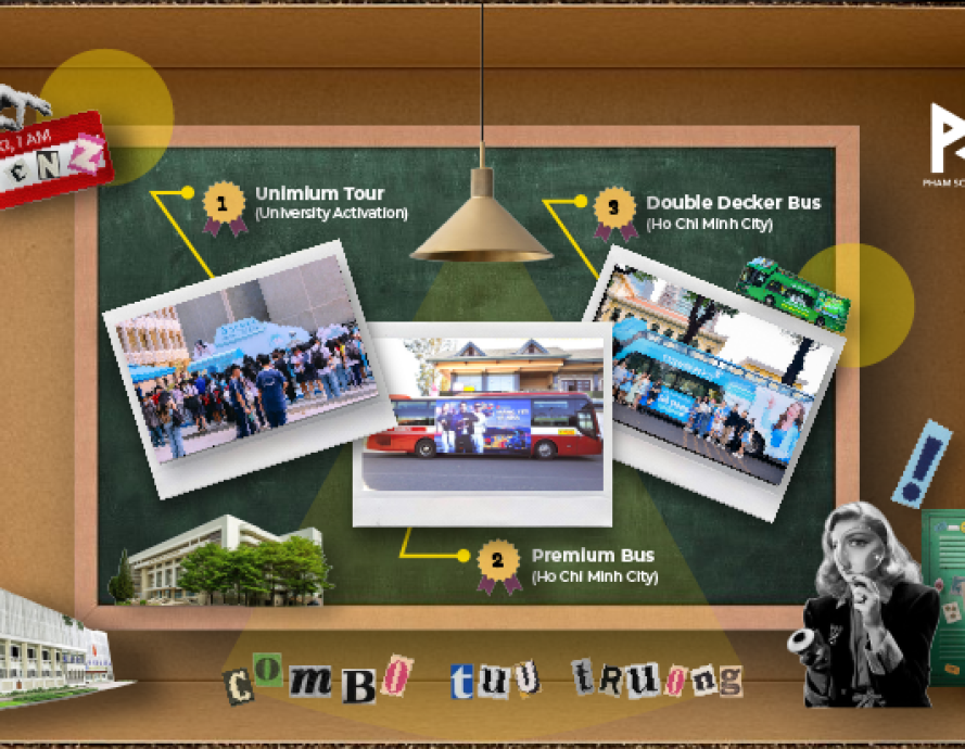 Combo Tựu Trường Bùng Chất | Chiến lược Marketing cho Gen Z