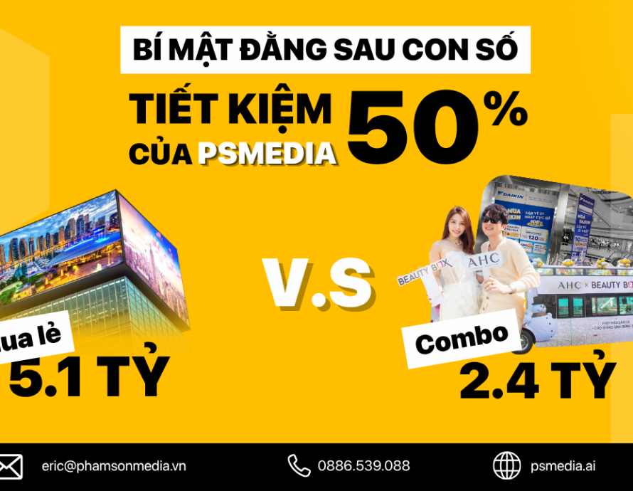 CHIẾN LƯỢC PHÁ VỠ CẤU TRÚC GIÁ: TẠI SAO COMBO TÍCH HỢP TIẾT KIỆM >50% NGÂN SÁCH?